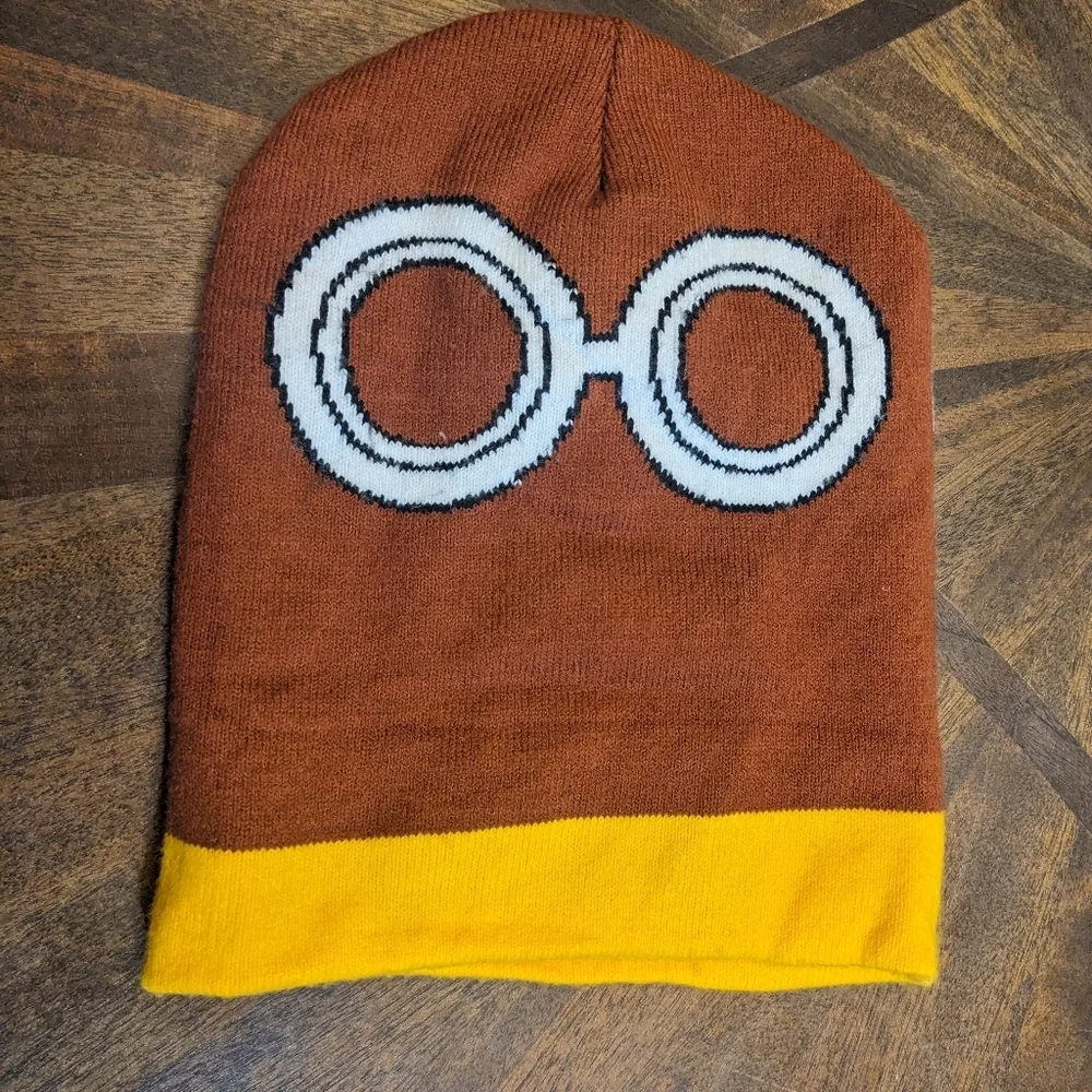 McDonald’s Birdie the Early Bird Knit Beanie Hat Brown Yellow Crew Exclusive